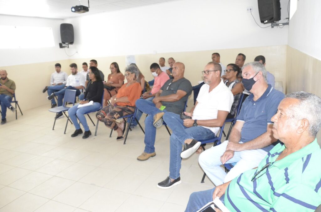 Secretários Participam de treinamento sobre SIAFIC no auditório do CIA.