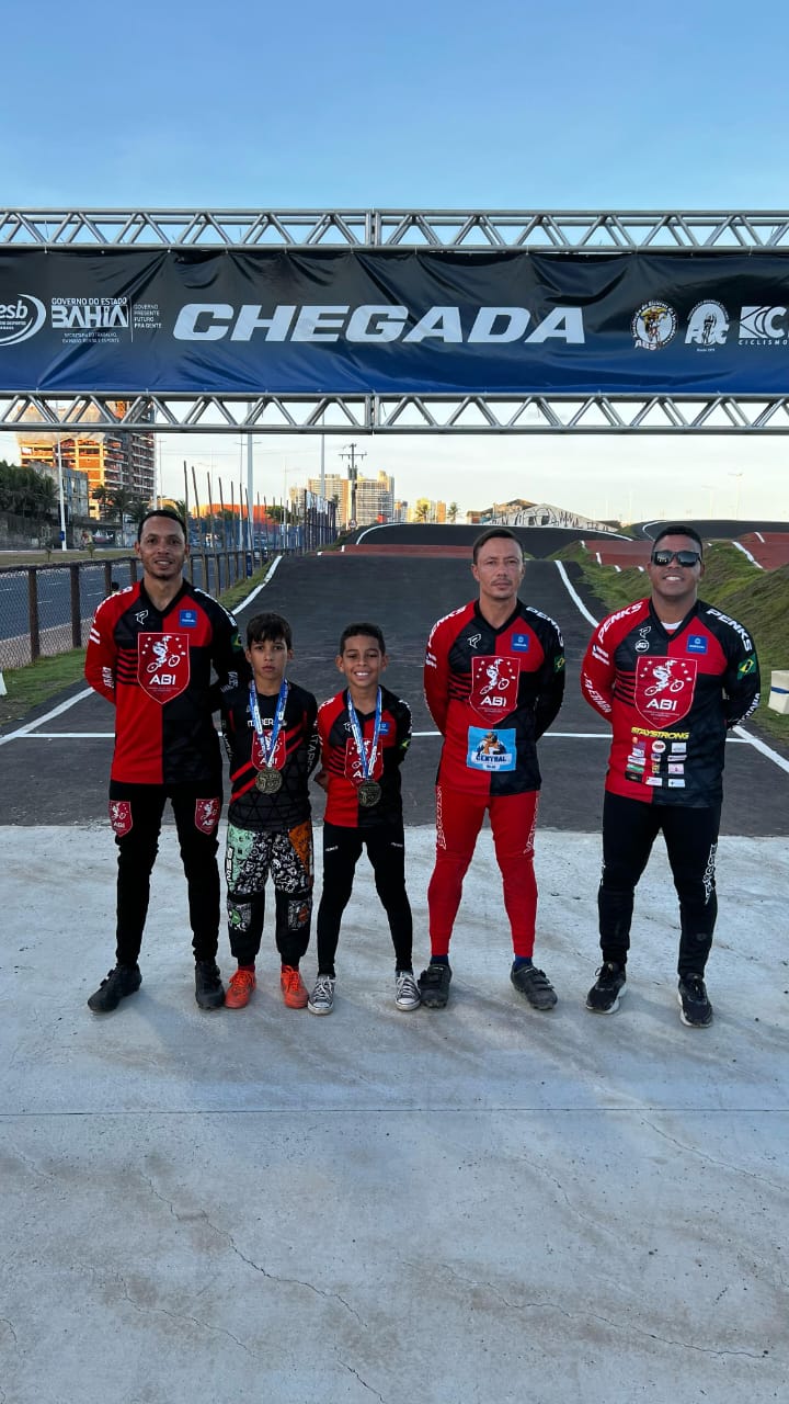 Atletas de Itaberaba se destacam na Copa Nordeste de BMX em Salvador