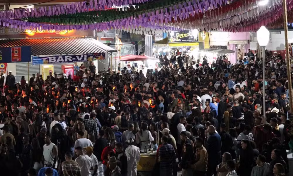 Tiroteio deixa seis feridos durante festa junina