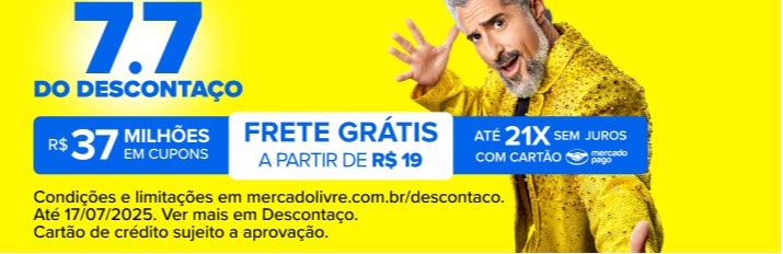 Mercado Livre oferece cupons de até R$ 100 em descontos para compras online
