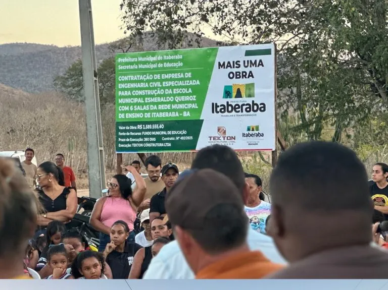 Prefeito João Filho assina ordem de serviço para construção de nova escola em Lagoa do Curral