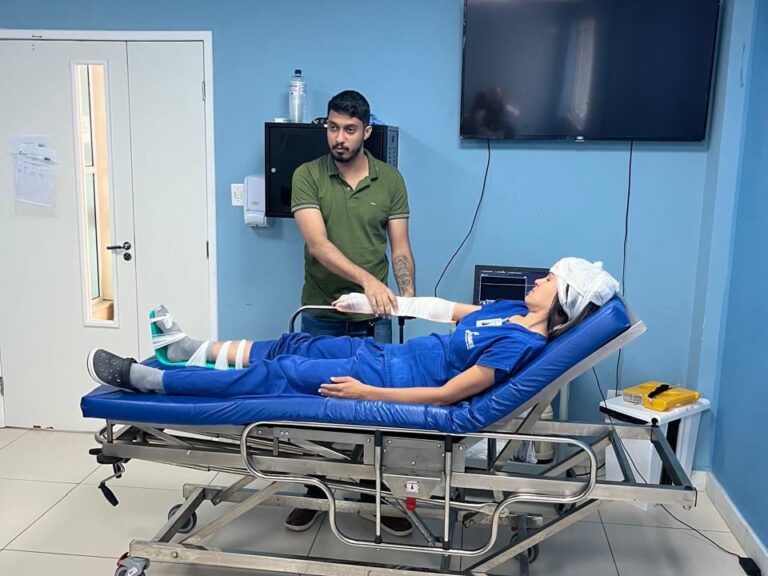 Hospital Regional da Chapada realiza treinamento em APH e Traumatologia para colaboradores