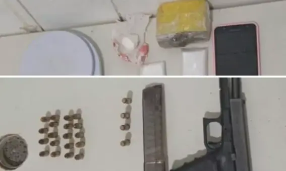 Rondesp Chapada prende suspeito armado e apreende drogas em Itaberaba