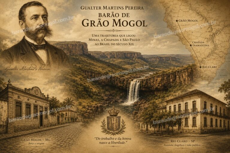 Do Norte de Minas às regiões diamantíferas: a trajetória do Barão de Grão Mogol