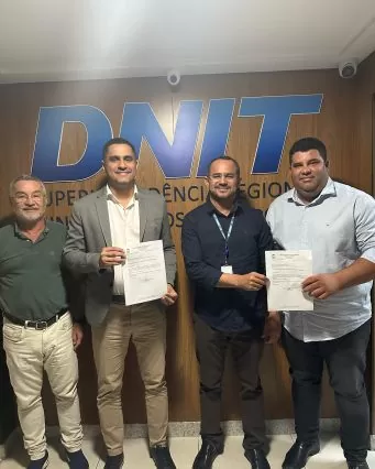 ricardo mascarenhas e david dos anjos no Dnit.