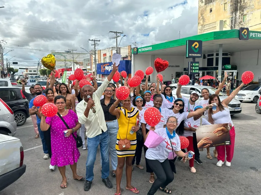 Itaberaba realiza caminhada de conscientização sobre prevenção de DSTs e ISTs